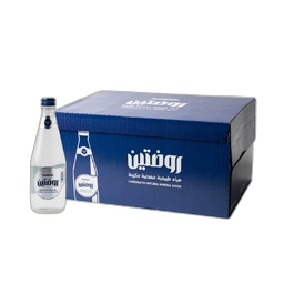Rawdatain Glass Carbonated Natural Mineral Water 430 ML × 24