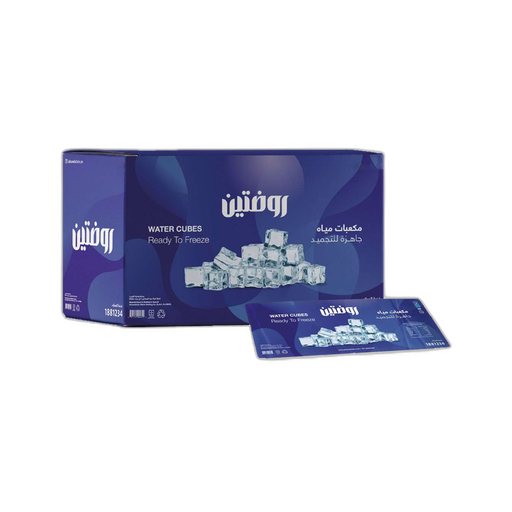روضتين مكعبات مياه جاهزة للتجميد 540 مل شد 6